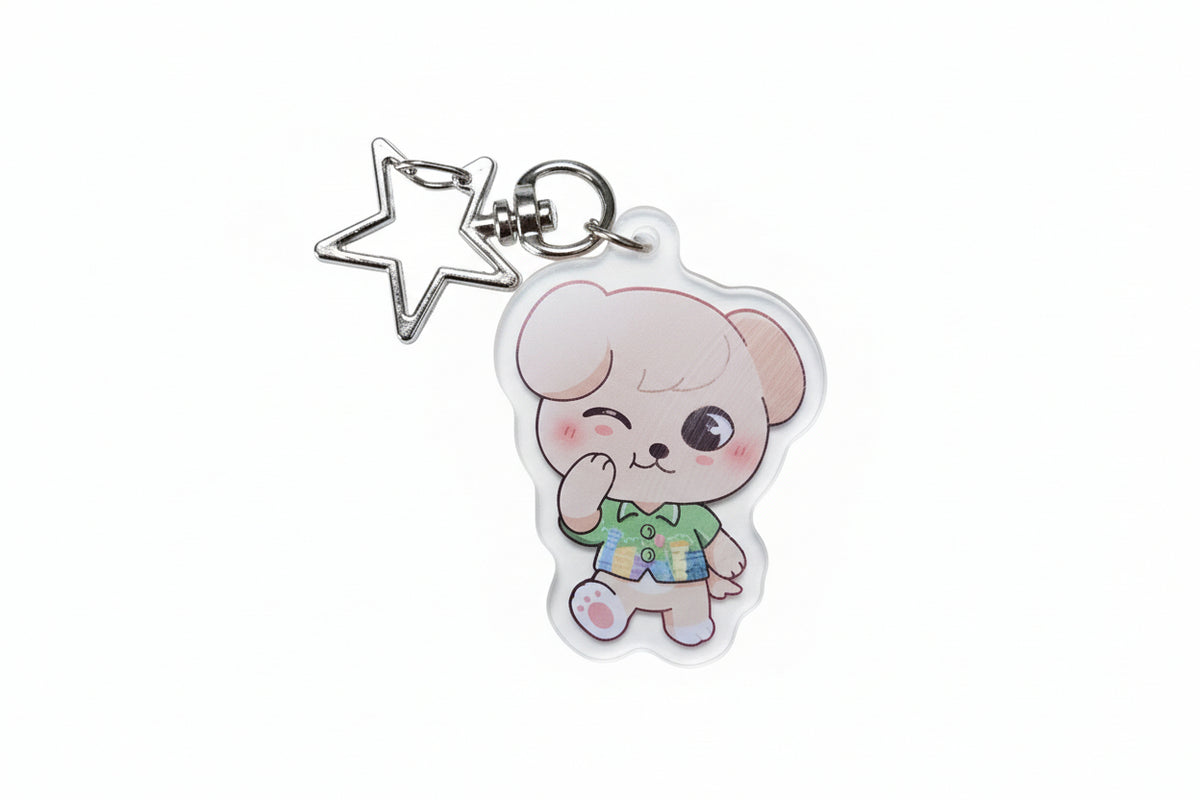 Stay Buddy acrylic keychains
