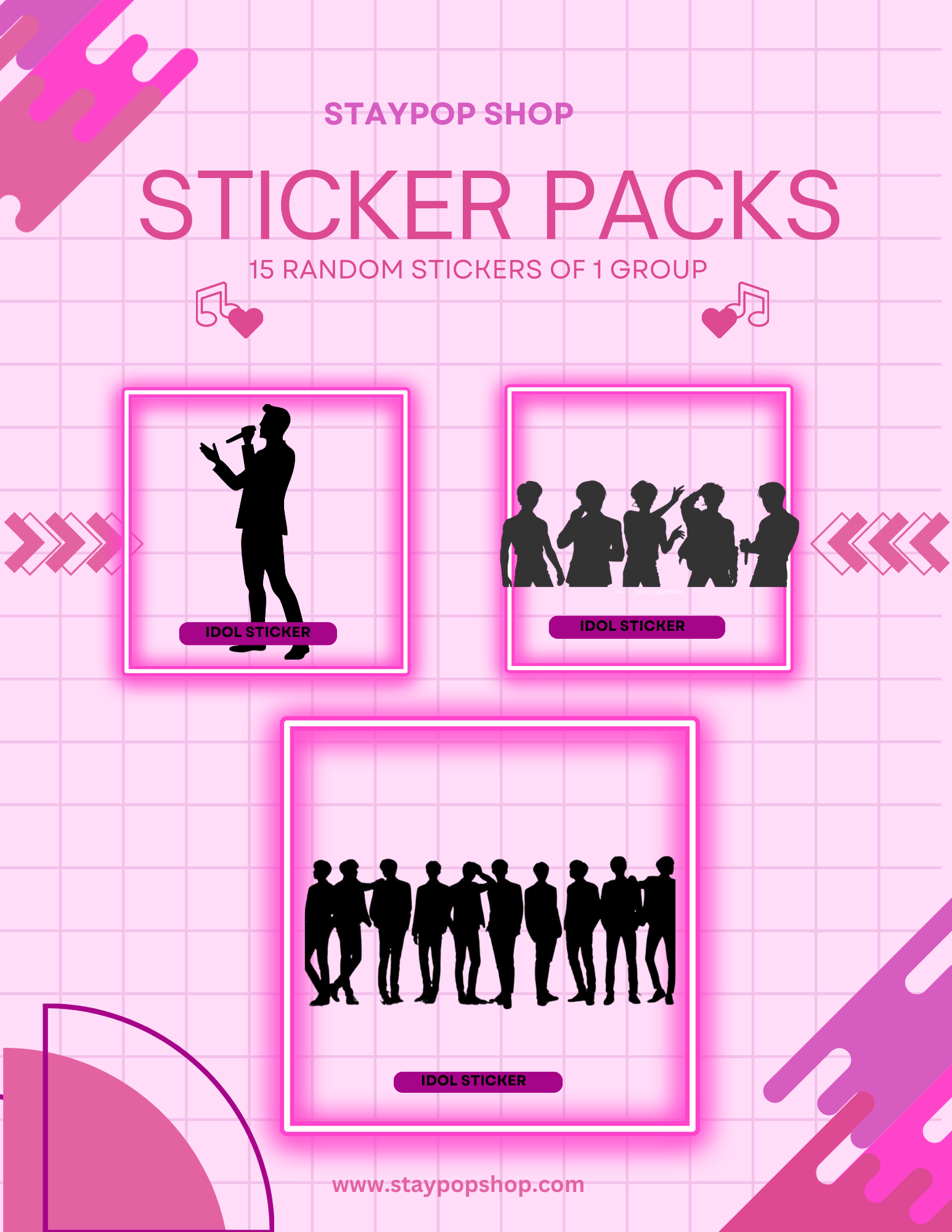 Idol Group Stickers