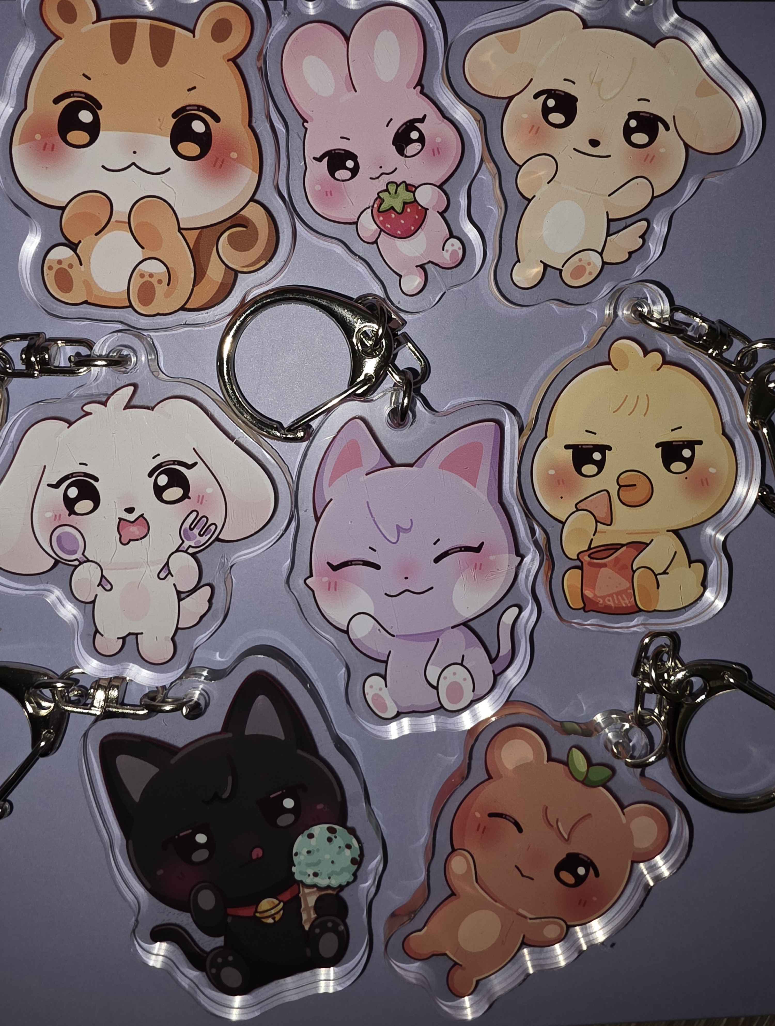 Ani-Buddy acrylic Keychain