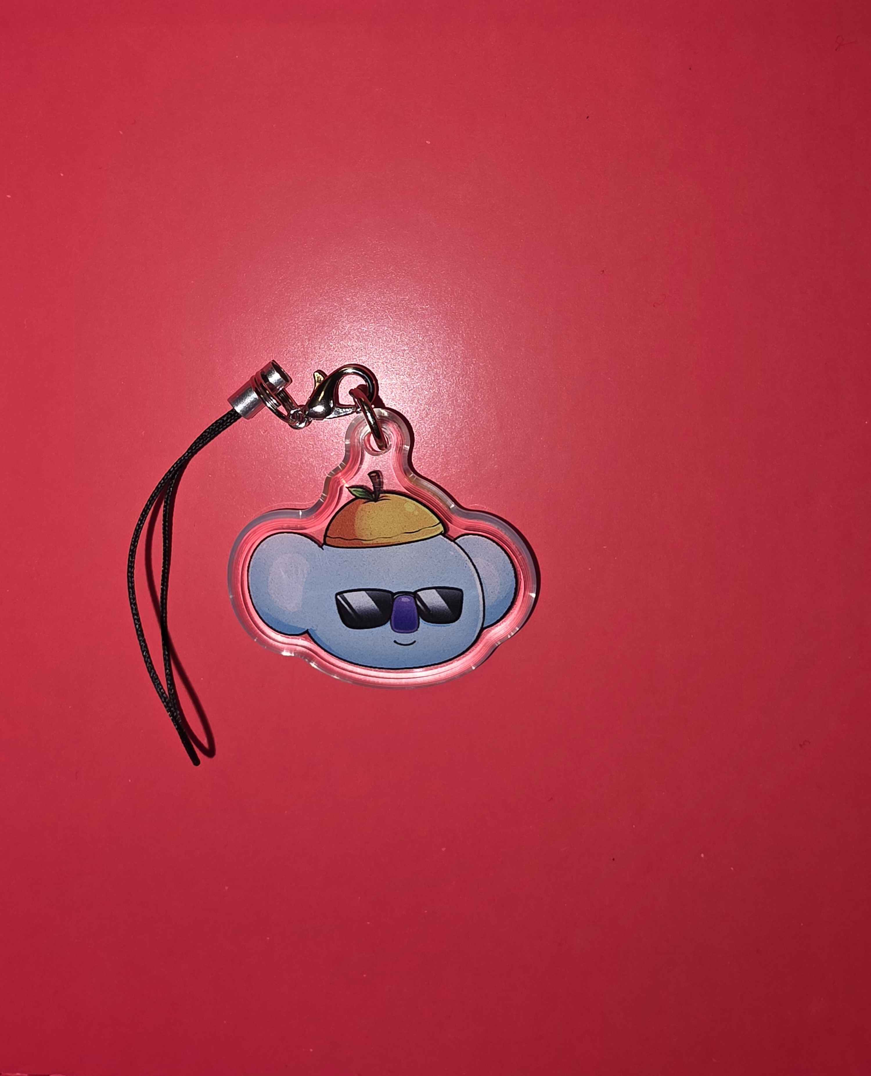 BT Army cell phone charm