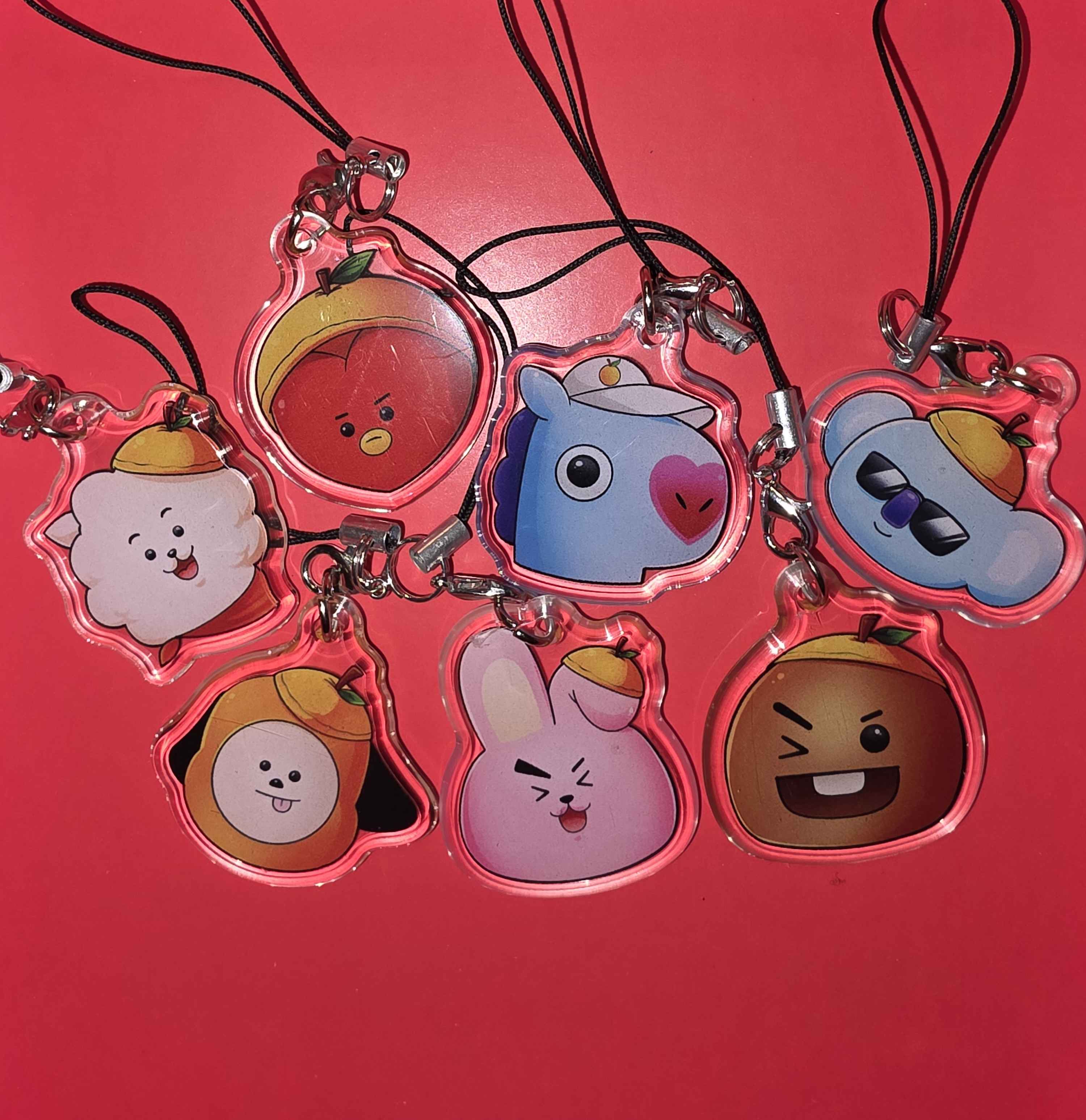 BT Army cell phone charm