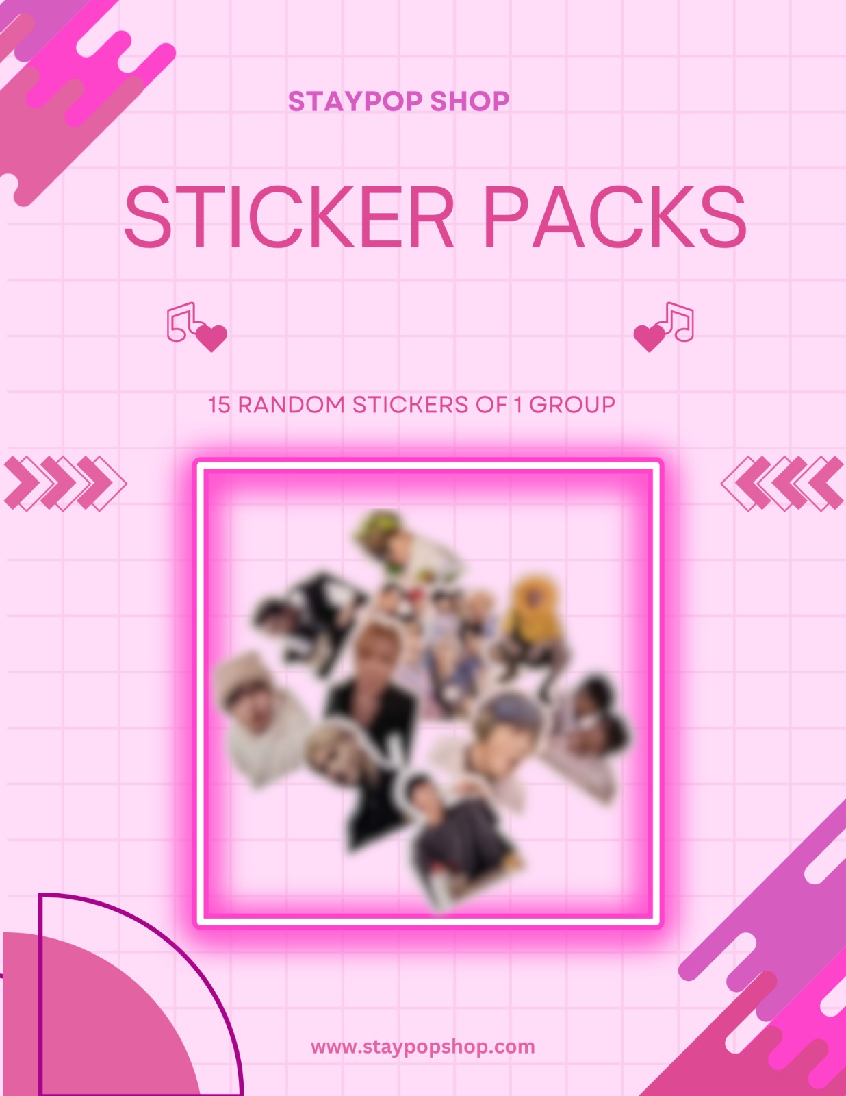 Idol Group Stickers