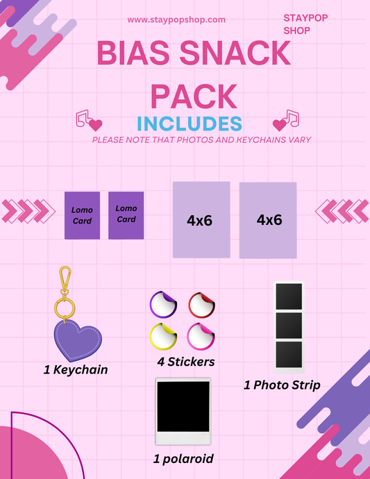 BlackPink Bias Snack Pack