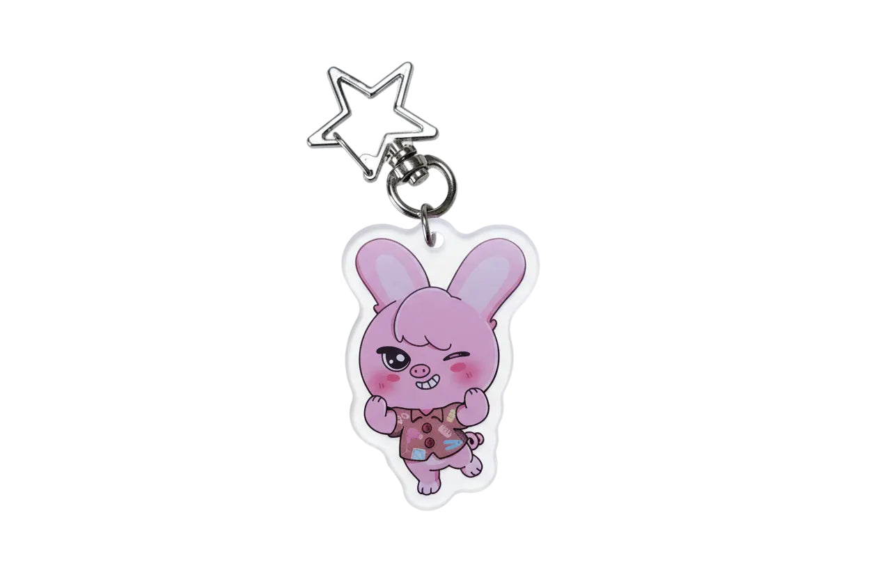 Stay Buddy acrylic keychains
