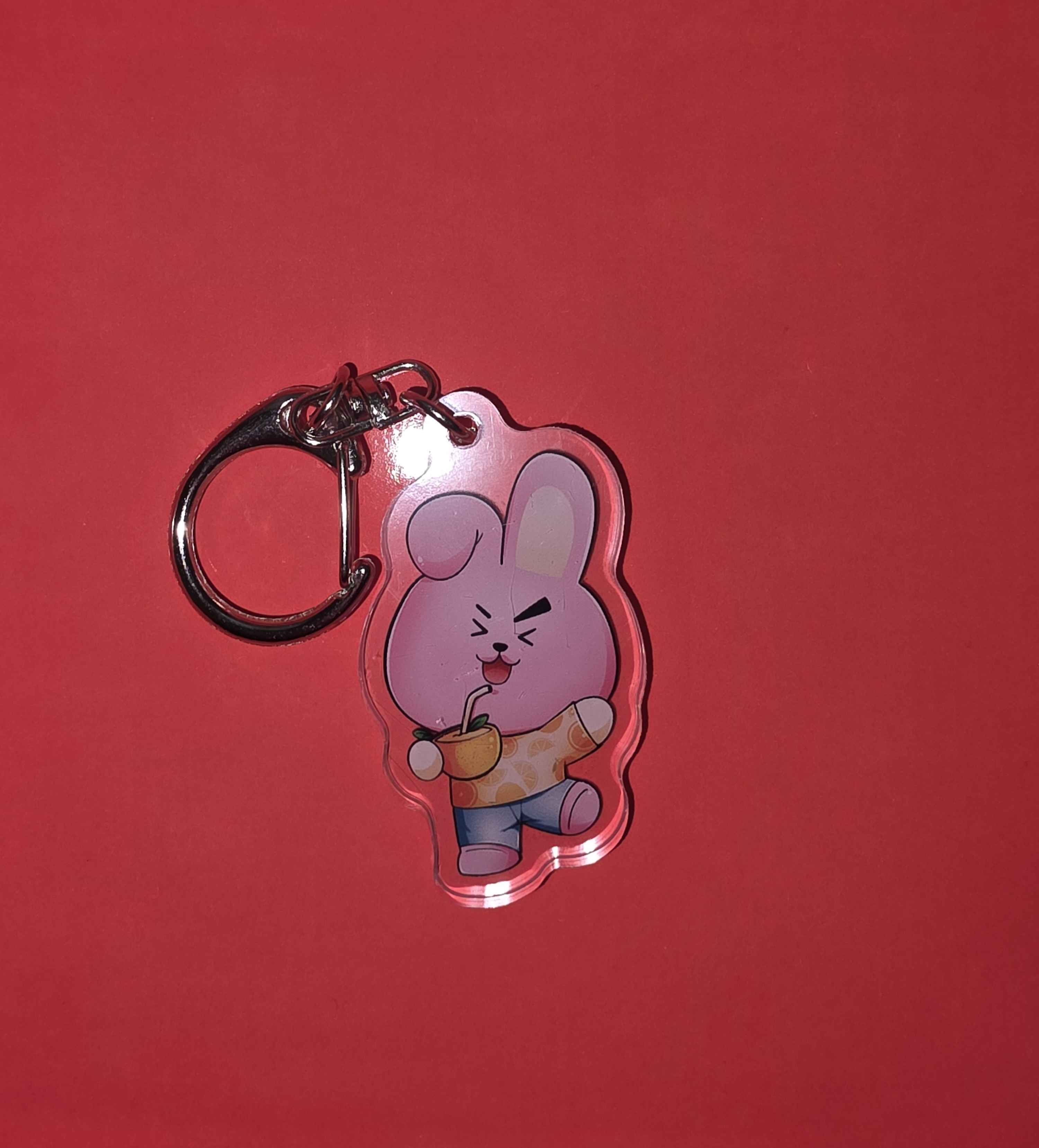 BT Army acrylic keychains