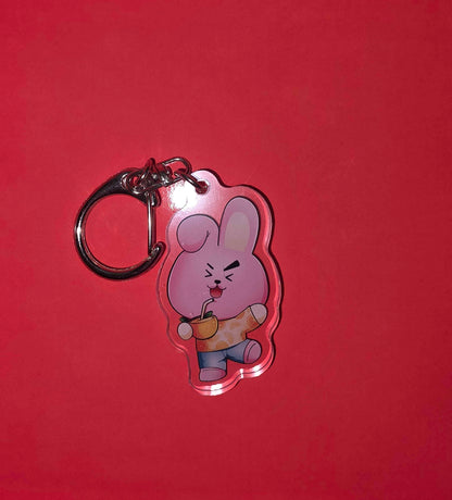 BT Army acrylic keychains