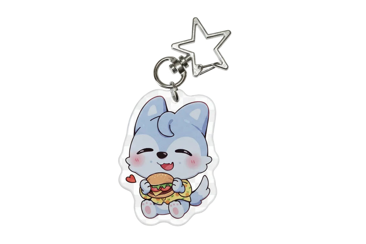 Stay Buddy acrylic keychains