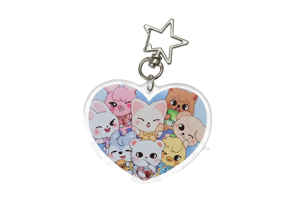 Stay Buddy acrylic keychains