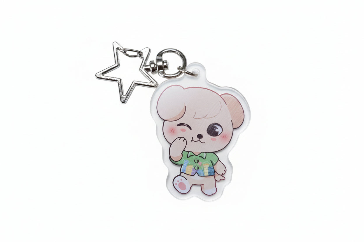 Stay Buddy acrylic keychains