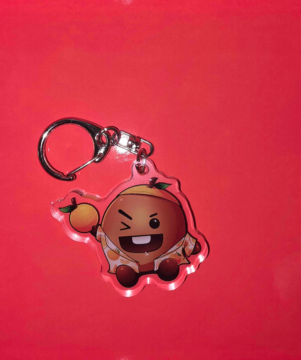 BT Army acrylic keychains