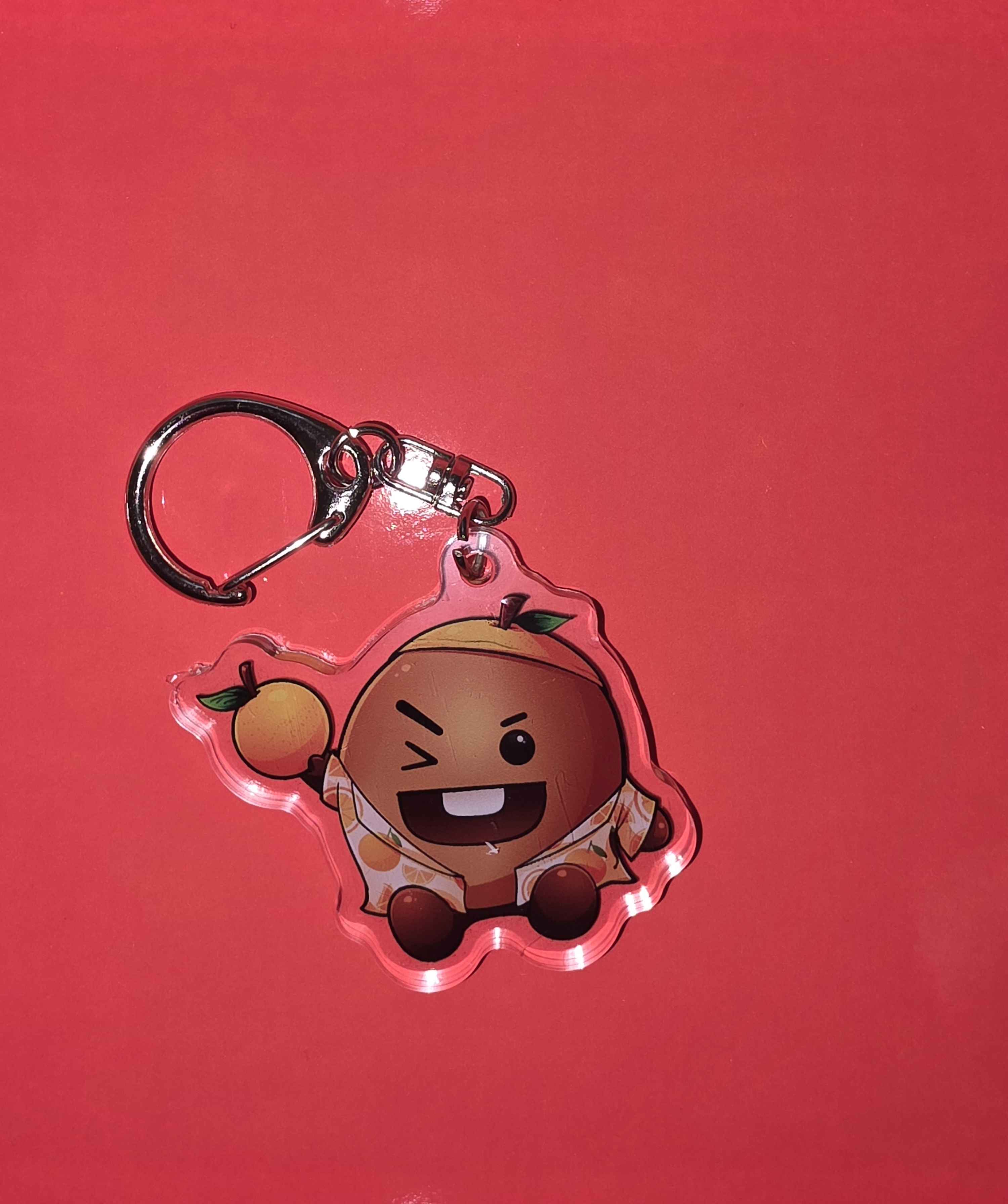 BT Army acrylic keychains