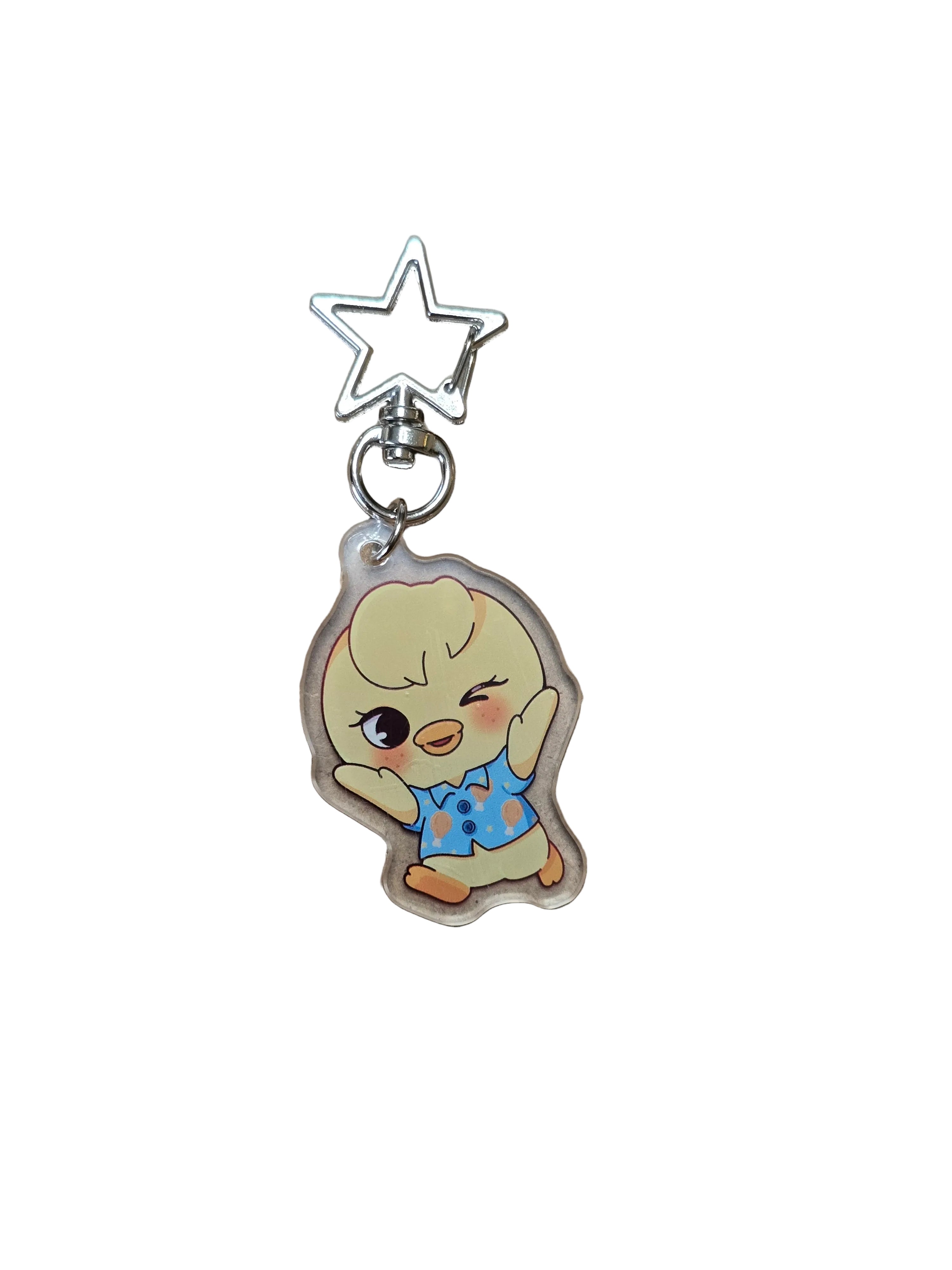 Stay Buddy acrylic keychains