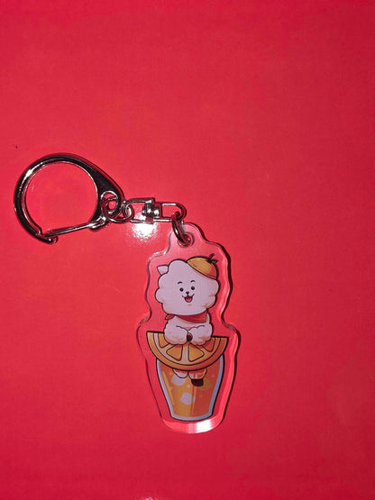 BT Army acrylic keychains